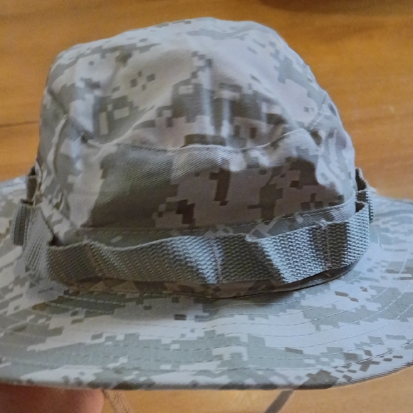Digital Camo Military Sun Hat - Picture 5 of 8